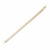 Cubic Zirconia Classic Tennis Bracelet ZIRC-S067-073G-NF-4