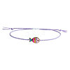 Alloy Enamel Fish Charm Adjustable Bracelets FS-WG707CF-09-1