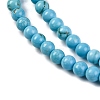 Natural Magnesite Beads Strands G-E384-01-4mm-4