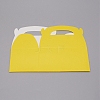 Solid Color Paper Fold Cakes Boxes LS-CON-WH0081-22E-1