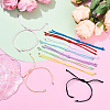 10Pcs Nylon Thread Bracelets Making BJEW-YW00010-5