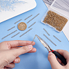 100Pcs 2 Style 304 Stainless Steel Curb Chain Extender STAS-UN0038-14G-4