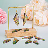 Transparent Resin Wing Pendants Set RESI-TAC0021-01A-6