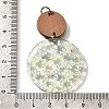 Printed Acrylic Big Pendants FIND-B045-09-3