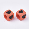 Opaque Acrylic Beads SACR-T349-004-2