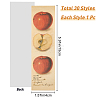 Fruit Pattern Paper Bookmarks for Office School AJEW-GF0004-40C-2