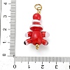 Christmas Handmade Lampwork Pendants LS-STAS-C147-03A-3