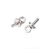 Tarnish Resistant 304 Stainless Steel Peg Bails Pendants STAS-D448-086P-2