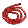 Dyed Synthetic Coral Beads Strands CORA-P010-06A-2