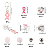 CHGCRAFT DIY Breast Cancer Awareness Theme Jewelry Making Finding Kit DIY-CA0005-36-2