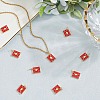 10Pcs Rack Plating Brass Enamel Pendants KK-BBC0020-60G-02-3