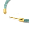 Nylon Cord Bracelet Making KK-CBACFA2-01G-36-3