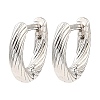 Brass Hoop Earrings EJEW-I289-04P-1