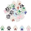 Unicraftale 20Pcs 5 Colors 304 Stainless Steel Enamel Charms STAS-UN0026-51-4