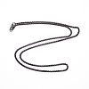 Iron Box Chain Necklace Making NJEW-WH0007-01C-1
