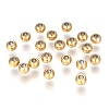202 Stainless Steel Rondelle Spacer Beads STAS-F094-06D-G-2