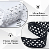10 Yards Polyester Elastic Hollow Wide Band DIY-FG0006-44B-6