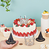 2Pcs PVC Witch Hats AJEW-ME0002-49-3