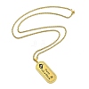 Constellation 304 Stainless Steel Micro Pave Clear Cubic Zirconia Wheat Chain Pendant Necklaces for Women Men LS-NJEW-U007-01D-2