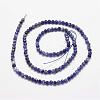 Natural Sodalite Bead Strands G-P279-58-3mm-2