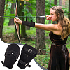 2Pcs Adjustable Cowhide Cord Bracelets Set BJEW-GA0001-11-7