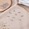 20Pcs Alloy Pendants ZIRC-LP0001-11P-1