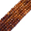 Natural Garnet Beads Strands G-P457-A02-27-1