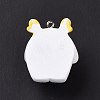 Opaque Resin Pendants RESI-D063-05A-2