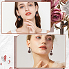50Pcs Wood Stud Earring Finding FIND-SP0001-19B-5