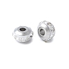 304 Stainless Steel Polymer Clay Rhinestone Beads STAS-Q038-01B-1