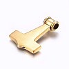 304 Stainless Steel Pendants STAS-P205-53AG-2