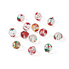 20Pcs 10 Style Transparent Glass Enamel Beads GLAA-KS0001-08-3