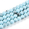 Baking Paint Glass Beads Strands DGLA-N013-10mm-03-1