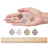 Tibetan Style Alloy Pendants TIBEP-PH0004-97-3