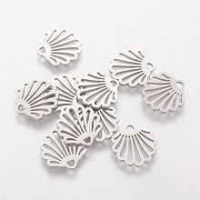 304 Stainless Steel Charms STAS-Q201-T202
