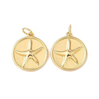 Brass Pendants KK-C143-46D-G-1