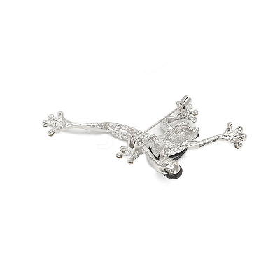 Retro Creative Abalone Shell Frog Brooch PW-WG0F18B-01-1