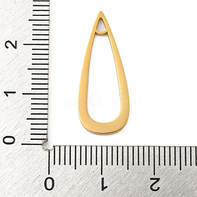Ion Plating(IP) 304 Stainless Steel Pendants STAS-B056-25G-1