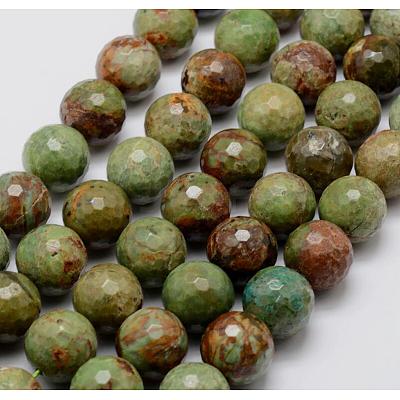 Natural Green Opal Beads Strands G-K209-05A-6mm-1