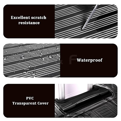 Transparent PVC Luggage Cover AJEW-WH20080-52R-1