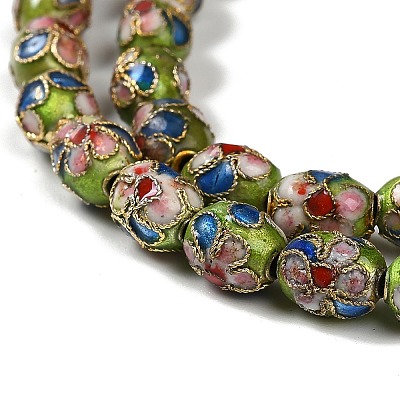 Handmade Cloisonne Beads CLB-F001-01A-1