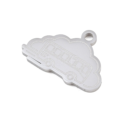 304 Stainless Steel Pendants SA-CBAE30B-03F-P-1
