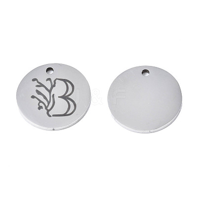 Non-Tarnish 304 Stainless Steel Charms STAS-T059-26P-B-1