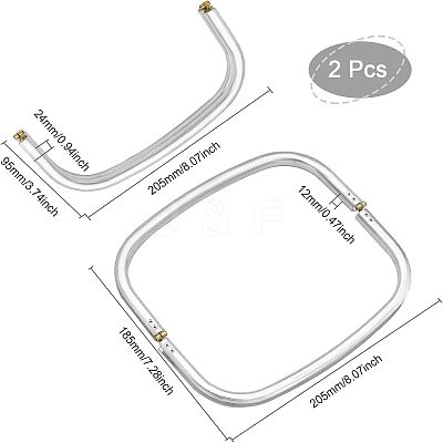 Aluminum Tube Bag Flex Frames PURS-WH0003-004A-1