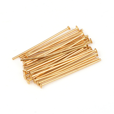 304 Stainless Steel Flat Head Pins STAS-L244-02F-G-1