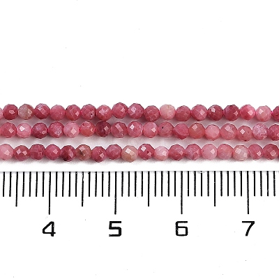 Natural Rhodonite Beads Strands G-P553-G06-01-1