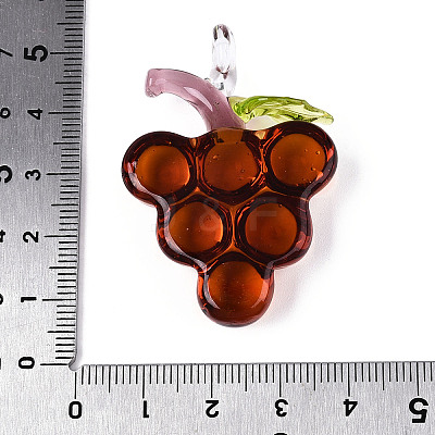 Handmade Lampwork Pendants LAMP-N034-16D-1