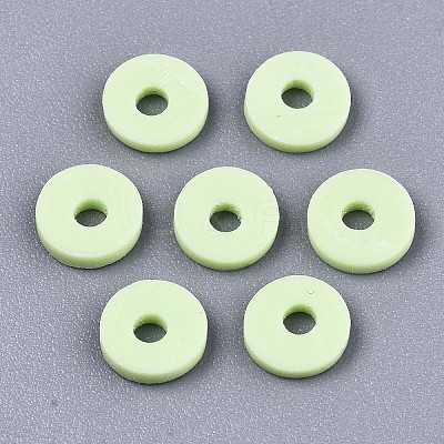 Handmade Polymer Clay Beads LS-CLAY-Q251-4.0mm-80-1