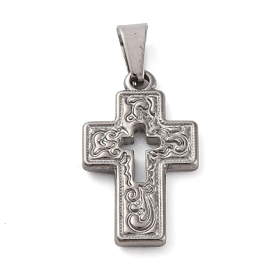 304 Stainless Steel Pendants X-STAS-P241-10P-1