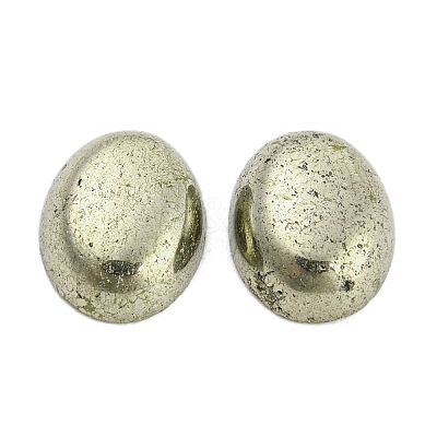 Natural Pyrite Cabochons G-G013-02A-1